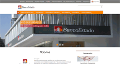 Desktop Screenshot of en.corporativo.bancoestado.cl